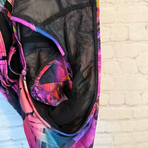 Torrid Purple and Pink One Piece Swim size 3 - Picture 7 of 9